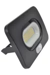 TRACON RSMDLM50 SMD fényvető mozgásérzékelővel, fekete 220-240V AC, 50W, 4000K, IP65, 4000lm, 110°, 3-10m, EEI=G