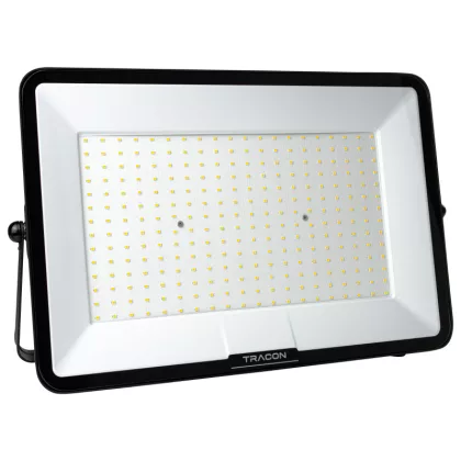   TRACON RSMDSU200W LED fényvető SAMSUNG chippel,mozgásérzékelő csatlakozóval 220-240V AC, 200W, 4000K, IP54, 20000lm, EEI=F