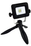 TRACON RSMDTRI10W Összecsukható állványos kézi LED fényvető 180-240 VAC, 10W, IP44, 4000K, 3,7V 4400mAh, 800lm,