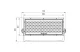 TRACON RSMDZ600W LED fényvető 100-240V,50Hz,600W,85800lm,4000K,IP65,60°,EEI=D