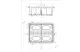 TRACON S207X163 Süllyesztett kötődoboz 207×163x71(59) mm, IP40