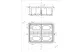 TRACON S207X163 Süllyesztett kötődoboz 207×163x71(59) mm, IP40
