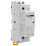   TRACON SHK2-25-24 Installációs kontaktor 24V AC, 50Hz, 1 Mod, 2×NO, AC1/AC7a, 25A
