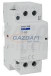 TRACON SHK2-63 Installációs kontaktor 230V AC, 50Hz, 2 Mod, 2×NO, AC1/AC7a, 63A