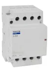 TRACON SHK3-63 Installációs kontaktor 230V AC, 50Hz, 3 Mod, 3×NO, AC1/AC7a, 63A