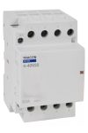 TRACON SHK4-40 Installációs kontaktor 230V AC, 50Hz, 3 Mod, 4×NO, AC1/AC7a, 40A