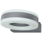 TRACON SLOA20W Fali lámpatest, gyűrű forma, antracit 230 VAC, 20 W, 1700 lm, 4500K, IP65, 