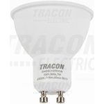  TRACON SMDGU1075YCW Plastic housing SMD LED spot light source 230 VAC, 50 Hz, GU10, 7 W, 710 lm, 6500 K, 120 °, EEI = A +