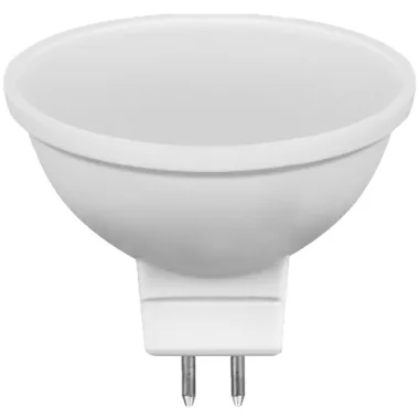 TRACON SMDMR165CW Plastic housing SMD LED spot light source 12V AC / DC, MR16, 5W, 300 lm, 6500 K, 100 °, EEI = A +