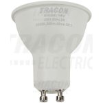   TRACON SMDSGU105W Bec Led cu carcasă de plastic LED SMD spot cu cip SAMSUNG 230V, 50Hz, GU10.5W, 380lm, 3000K, 120 °, cip SAMSUNG, EEI = A +