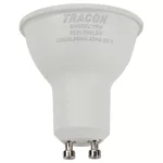   TRACON SMDSGU105W Műanyag házas SMD LED spot fényforrás SAMSUNG chippel 230V,50Hz,GU10,5W,430lm,3000K,120°,SAMSUNG chip, EEI=F