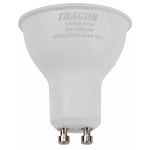   TRACON SMDSGU108W Műanyag házas SMD LED spot fényforrás SAMSUNG chippel 230V,50Hz,GU10,8W,570 lm,3000 K,120°,SAMSUNG chip,EEI=A+