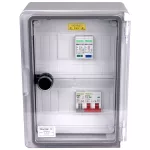   TRACON SPBPV116 Túlfeszültség-védelmi doboz fotovoltaikus rendszerekhez 280×210×130mm,IP65,IK10,AC1+2, 230V, In:16A, Iimp:12.5kA,