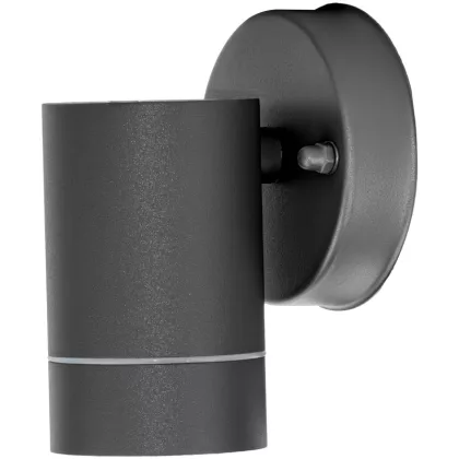   TRACON SPGU10IPF1A Oldalfali spot lámpatest, kültéri, antracit 100-240VAC, 50Hz, 1xGU10, max.35W, IP44