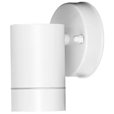 TRACON SPGU10IPF1F Oldalfali spot lámpatest, kültéri, fehér 100-240VAC, 50Hz, 1xGU10, max.35W, IP44