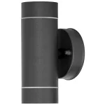   TRACON SPGU10IPF2A Oldalfali spot lámpatest, kültéri, antracit 100-240VAC, 50Hz, 2xGU10, max.35W, IP44