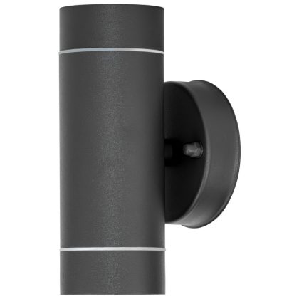   TRACON SPGU10IPF2A Oldalfali spot lámpatest, kültéri, antracit 100-240VAC, 50Hz, 2xGU10, max.35W, IP44