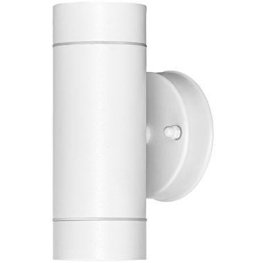 TRACON SPGU10IPF2F Oldalfali spot lámpatest, kültéri, fehér 100-240VAC, 50Hz, 2xGU10, max.35W, IP44