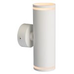 TRACON SPGU10LF2W Oldalfali spot lámpatest, fehér 100-240VAC, 50Hz, 2xGU10, max.35W
