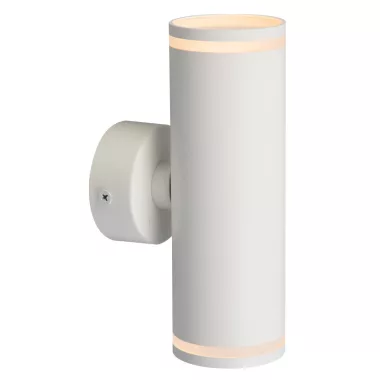 TRACON SPGU10LF2W Oldalfali spot lámpatest, fehér 100-240VAC, 50Hz, 2xGU10, max.35W