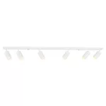   TRACON SPGU10LMA6W Mennyezeti állítható spot lámpatest, fehér 100-240VAC, 50Hz, 6xGU10, max.6x35W