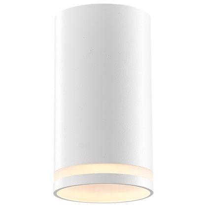 TRACON SPGU10LMW Mennyezeti spot lámpatest, hengeres, fehér 100-240VAC, 50Hz, 1xGU10, max.