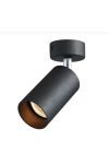 TRACON SPGU10MA1B Mennyezeti állítható spot lámpatest, fekete 100-240VAC, 50Hz, 1xGU10, max. 35W