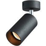 TRACON SPGU10MA1B Mennyezeti állítható spot lámpatest, fekete 100-240VAC, 50Hz, 1xGU10, ma