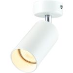   TRACON SPGU10MA1W Mennyezeti állítható spot lámpatest, fehér 100-240VAC, 50Hz, 1xGU10, max.35W