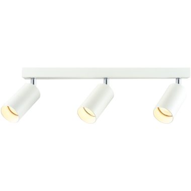 TRACON SPGU10MA3W Mennyezeti állítható spot lámpatest, fehér 100-240VAC, 50Hz, 3xGU10, max