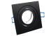 TRACON SPND1B Süllyesztett spot lámpatest, négyzetes, dönthető, fekete 93x93x24mm