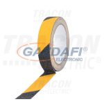   TRACON SRTYB25 Csúszást csökkentő jelölőszalag, sárga-fekete 5m × 25mm