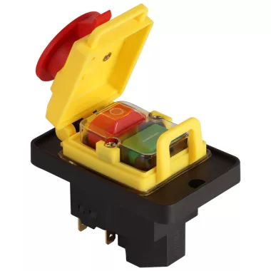 TRACON SSTM-317 Relés biztonsági kapcsoló, gombafejű reteszeléssel 7PIN, 400 VAC, 8A/AC3, IP54, 6,3×0,8