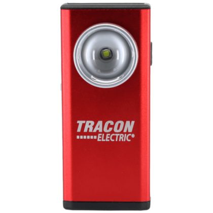   TRACON STLAL5W Akkumulátoros LED kézi lámpa, fém 5W, 6000K, 3, 7V 1800mAh, 200lm, IP54, 3h