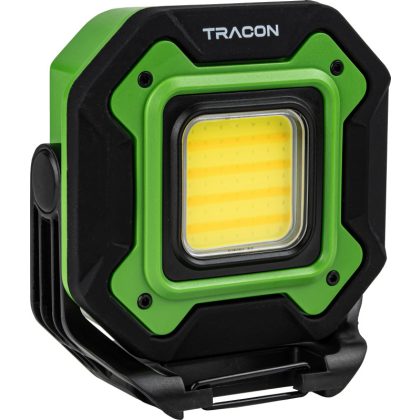   TRACON STLB20W Akkumulátoros LED kézi lámpa 20W, 3000K-6500K, 3,7V, 3000mAh, 1200lm, 4,5 h, IP44