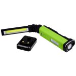 TRACON STLC10W Akkumulátoros LED kézilámpa 10/5W, 6000K, 3,7V, 2000mAh, 600/200lm, 3 h, IP