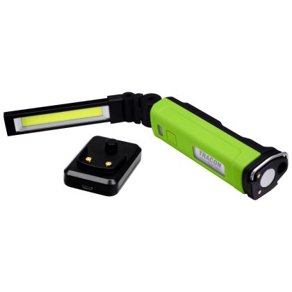 TRACON STLC10W Akkumulátoros LED kézilámpa 10/5W, 6000K, 3,7V, 2000mAh, 600/200lm, 3 h, IP
