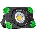 TRACON STLFLU20W Akkumulátoros LED szerelő reflektor powerbank funkcióval 20W, 4000 K, 3,7