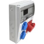   TRACON TDB10-11M Csatlakozó doboz, védelem nélkül Out:2×SCHUKO+1×32A(3P+N+E)