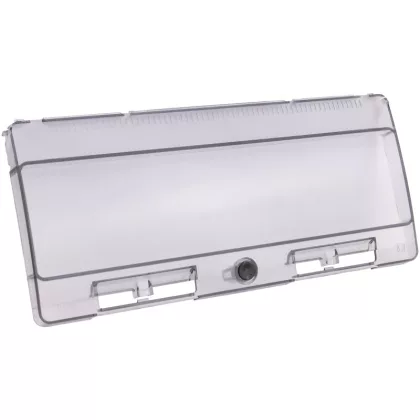   TRACON TDBW16B Füstszínű ajtó ipari csatlakozó dobozokhoz 30,5cm x 13,5cm x 2cm