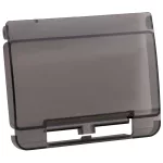   TRACON TDBW6 Füstszínű ajtó ipari csatlakozó dobozokhoz 11,8cm x 9,7cm x 1,825cm