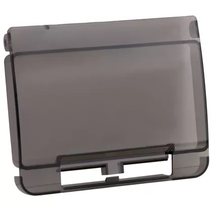   TRACON TDBW6 Füstszínű ajtó ipari csatlakozó dobozokhoz 11,8cm x 9,7cm x 1,825cm