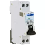   TRACON TDZN 1P+N 10A C Kismegszakító, 1+N pólus, C karakterisztika 1+N, C10, 6kA (TDZN 1P+N C10A)