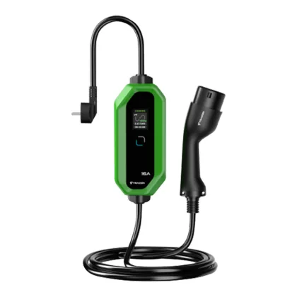   TRACON TECP101 E-AUTÓ HORDOZHATÓ TÖLTŐ Type2Csatlakozó dugóval 6A, 8A, 10A, 13A, 16A, TYPE2, 230V