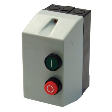 TRACON TEMS1-091-P7 Tokozott motorvédő kombináció, kontaktor, hőrelé műanyag ház 660V, 50Hz ,3.5A, 1.5kW, 230V AC, 2.5-4A