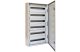 TRACON TGEF6010520 Fémajtós fém elosztószekrény W×L×H=600×1050×200 / 144M (6×24) , IP54