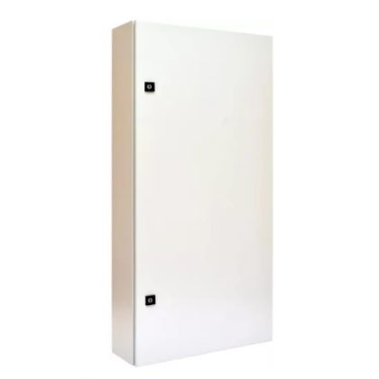   TRACON TGEF6012020 Fémajtós fém elosztószekrény W×L×H=600×1200×200 / 168M (7×24) , IP54