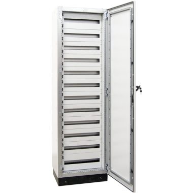 TRACON TGEFM6021040M Moduláris (sorolható)fém elosztószekrény DIN-Rail modulokkal W×L×H=60