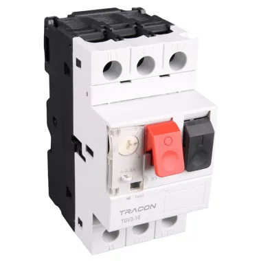 TRACON TGV3-32 Kézi működtetésű motorvédő kapcsoló, plombálható 24-32A, 15kW