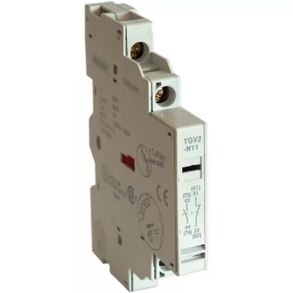 TRACON TGV3-N11 Oldalsó segédérintkező 1xNO + 1xNC